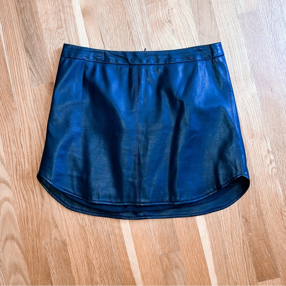South Moon Under Black Leather Skirt
